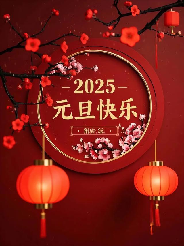 继往开来，未来可期，2025年元旦快乐！